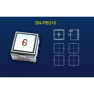 Elevator Button Square Button for Kone (SN-PB310)